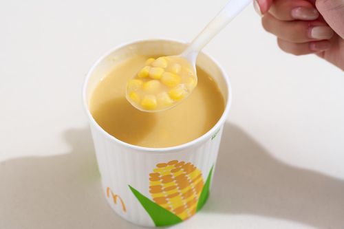 ▲麥當勞熱賣商品「玉米湯」，為台灣團隊自行研發。（圖／麥當勞官網）