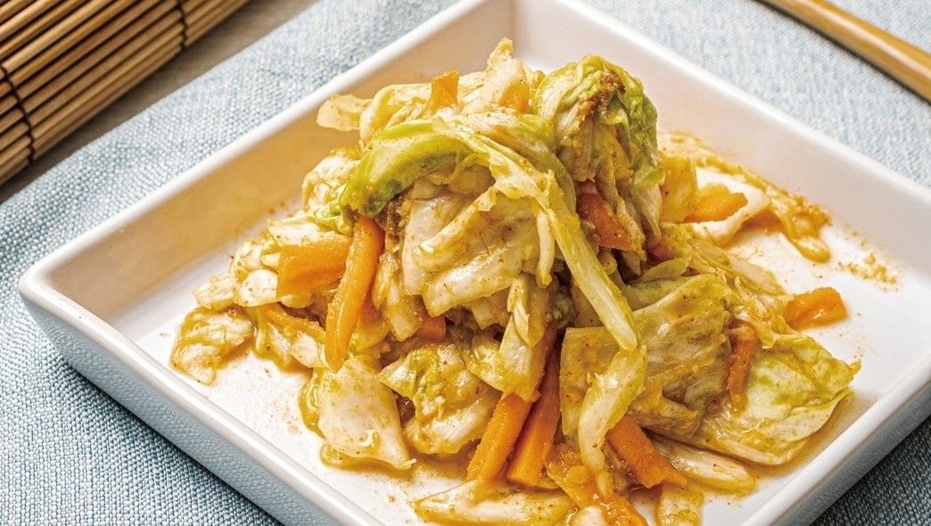 ▲夏天大受歡迎的黃金泡菜，做法出乎意料簡單，連手殘黨都會。（圖／張麗蓉提供）