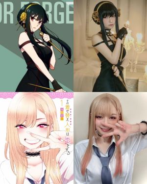 ▲赤瀨明里是厲害的Coser,曾扮演《愛上變裝娃娃》喜多川海夢(下)、《SPY×FAMILY間諜家家酒》殺手約兒佛傑。(圖/赤瀨明里IG) ▲赤瀨明里是厲害的Coser,曾扮演《愛上變裝娃娃》喜多川海夢(下)、《SPY×FAMILY間諜家家酒》殺手約兒佛傑。(圖/赤瀨明里IG)