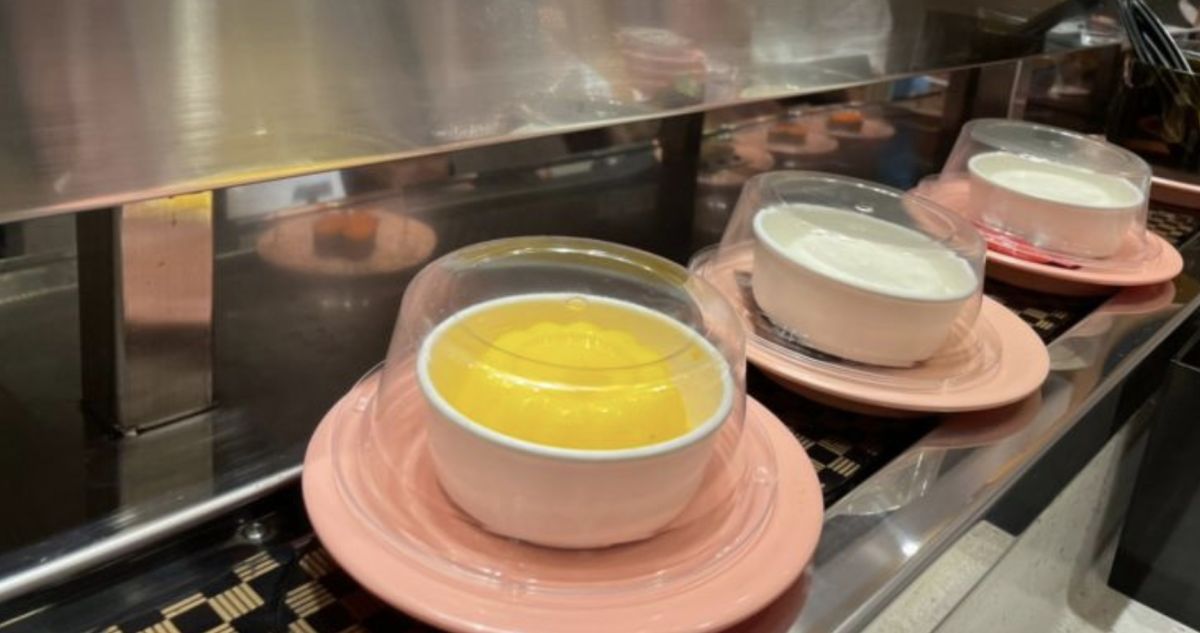 ▲有「被壽司耽誤的甜點店」之稱的爭鮮，不少甜點都受到眾人大讚。（圖／記者張嘉哲攝）