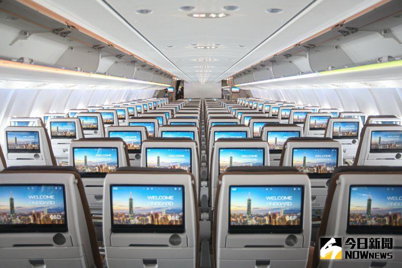 ▲星宇A330neo全面改為4Ｋ螢幕。(圖／記者葉政勳攝)