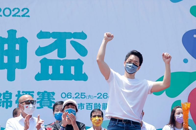 ▲國民黨台北市長參選人蔣萬安發言爭議不斷。（圖／翻攝自蔣萬安臉書）