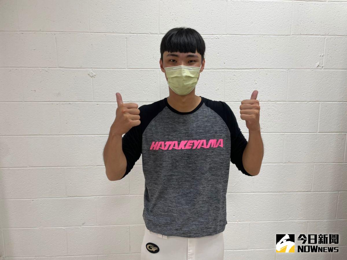 ▲世新大學陳建廷。（圖／吳政紘攝）