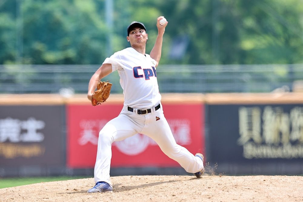 ▲巨怪藍翊誠。（圖／中職提供）