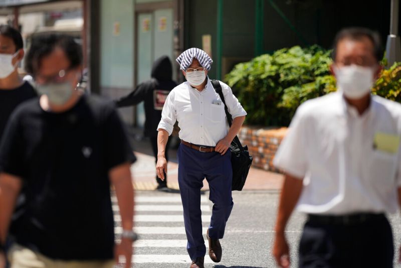 東京疑中暑送醫及死亡人數　雙創10年來6月新高
