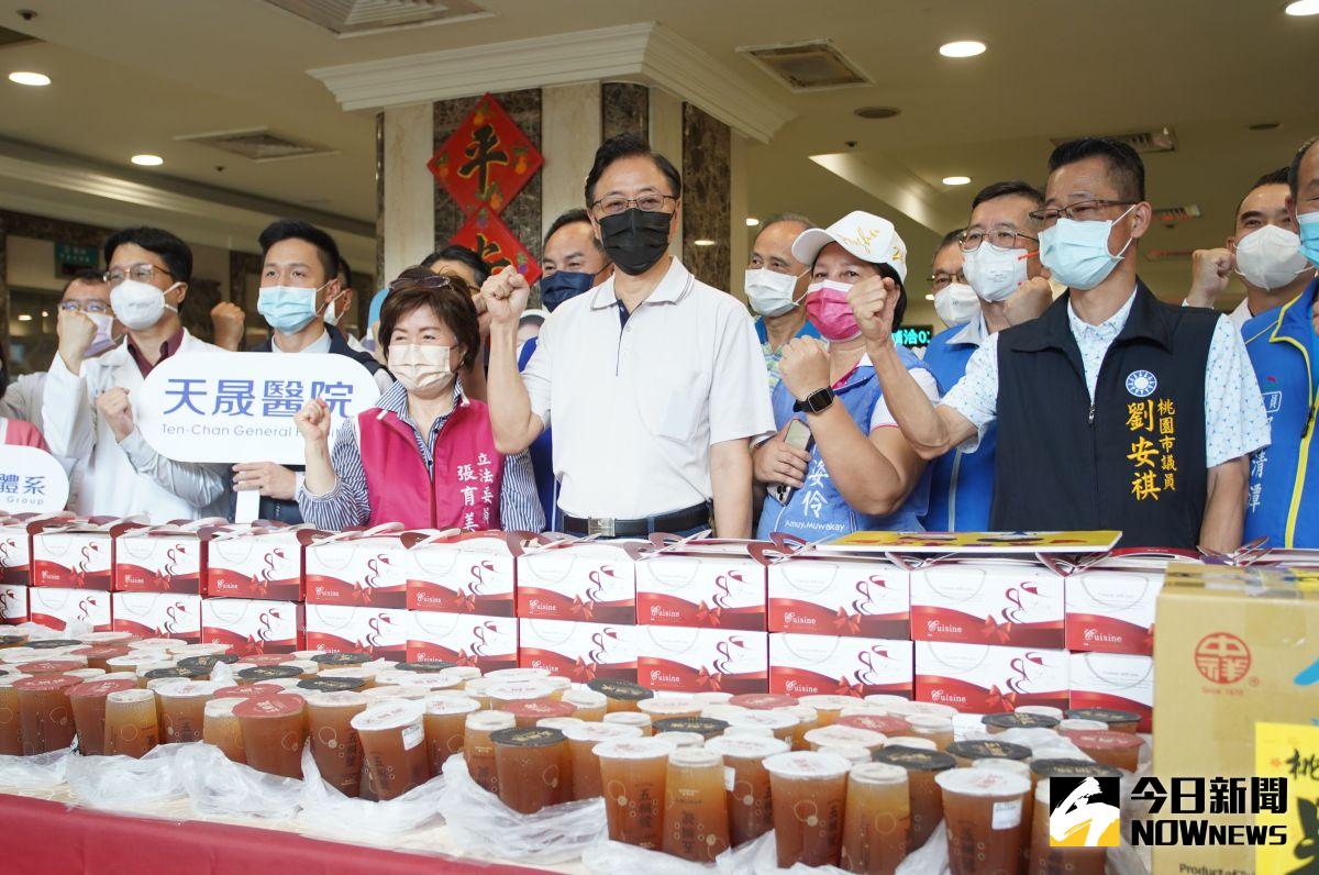 ▲張善政表示，只要陳覺得自己對全國民眾有交代，陳要做什麼事，他絕不去評論，「每一個民眾自己心裡有一把尺」。（圖／記者李春台攝，2022.06.28）