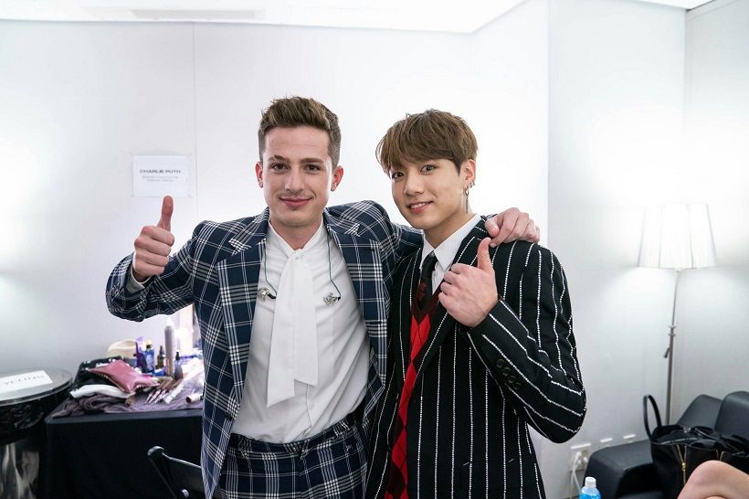 ▲CP查理（左）與防彈少年團柾國合作。（圖／華納音樂提供）