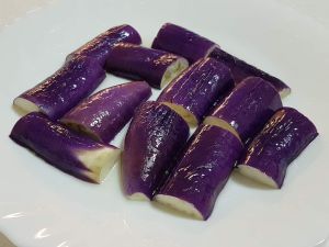 ▲微波茄子剛出爐的模樣。(圖/顏小姐授權使用) ▲微波茄子剛出爐的模樣。(圖/顏小姐授權使用)