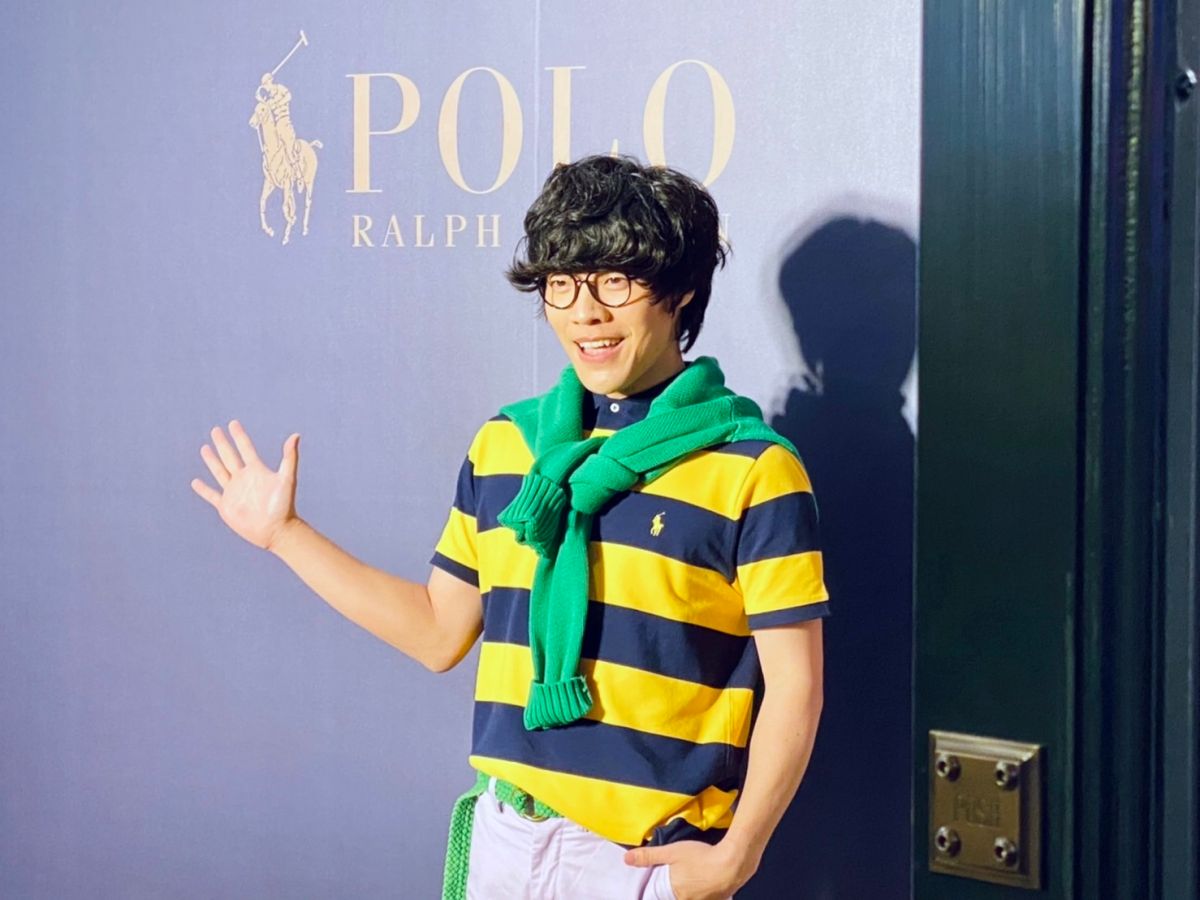 ▲台灣史上最年輕三金得主盧廣仲，爭奪2022年金曲歌王前夕，為Polo Ralph Lauren歡慶Polo Shirt 50週年活動站台，透露高中即掌握Polo衫「團體通關密語」融入同儕。並開心透露與南韓獨立歌手The Black Skirts趙休日合作的全英文單曲，被BTS防彈少年團隊長RM限動轉發。（圖／記者蕭涵云攝）