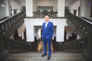 新竹市政府本身就是古蹟,以市府為中心向外擴散,就是新竹的舊城區 ▲新竹市政府本身就是古蹟,以市府為中心向外擴散,就是新竹的舊城區。(圖/記者葉政勳攝,2022.06.29)