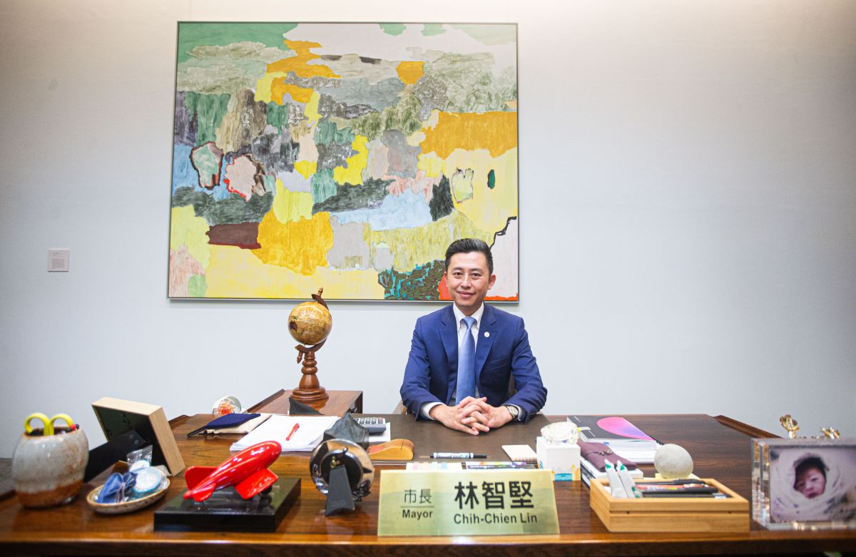 ▲ 民進黨桃園市長參選人、新竹市長林智堅再被爆出台大國發所論文涉嫌抄襲。（資料圖／記者葉政勳攝）