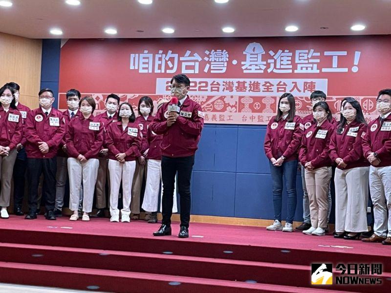 ▲陳奕齊表示，台灣基進要打造能支撐台灣民主、重視台灣利益的監督隊伍，這就是台灣人要完成的歷史任務，也是台灣基進的初衷。（圖／記者黃宣尹攝，2022.07.01）