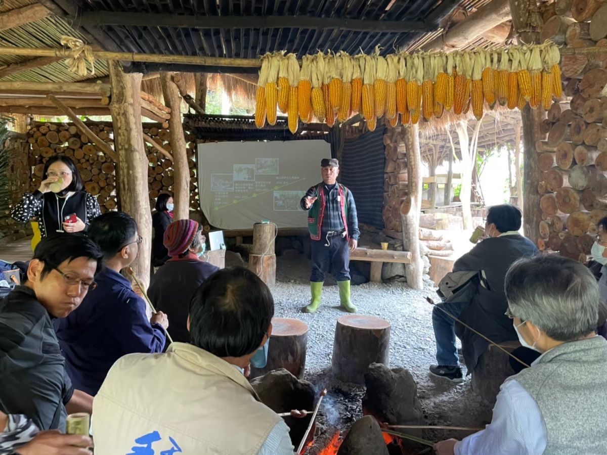 ▲鸞山森林文化博物館館長阿力曼秉持著「土地留下來，把人找回來」的願景。（圖／鸞山森林文化博物館提供）