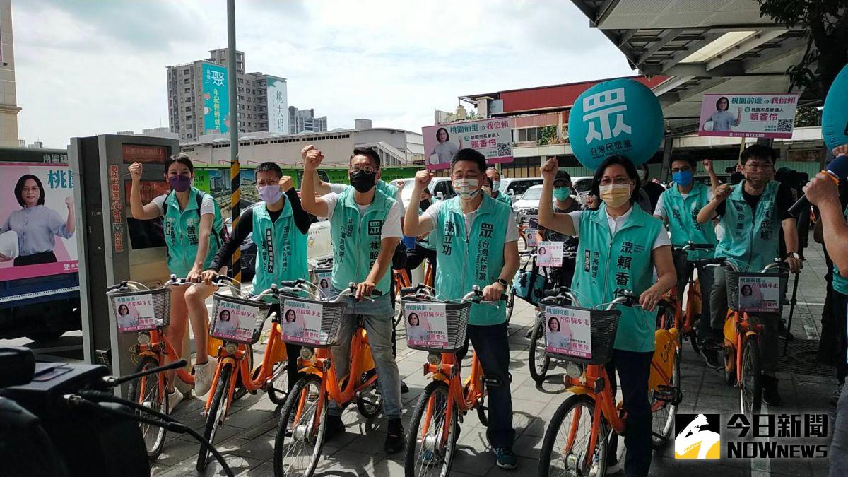 ▲賴香伶表示，林智堅市長應公布他所說的「內部民調不認為他是落跑或空降」的民調數據為何？（圖／資料照）