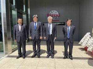 日本重金邀請台積電赴日設廠,台積電在日本茨城縣設立的研發據點「TSMC JAPAN 3DIC研究開發中心」已落成。(圖取自日本經濟產業省推特) ▲日本重金邀請台積電赴日設廠,台積電在日本茨城縣設立的研發據點「TSMC JAPAN 3DIC研究開發中心」已落成。(圖取自日本經濟產業省推特)