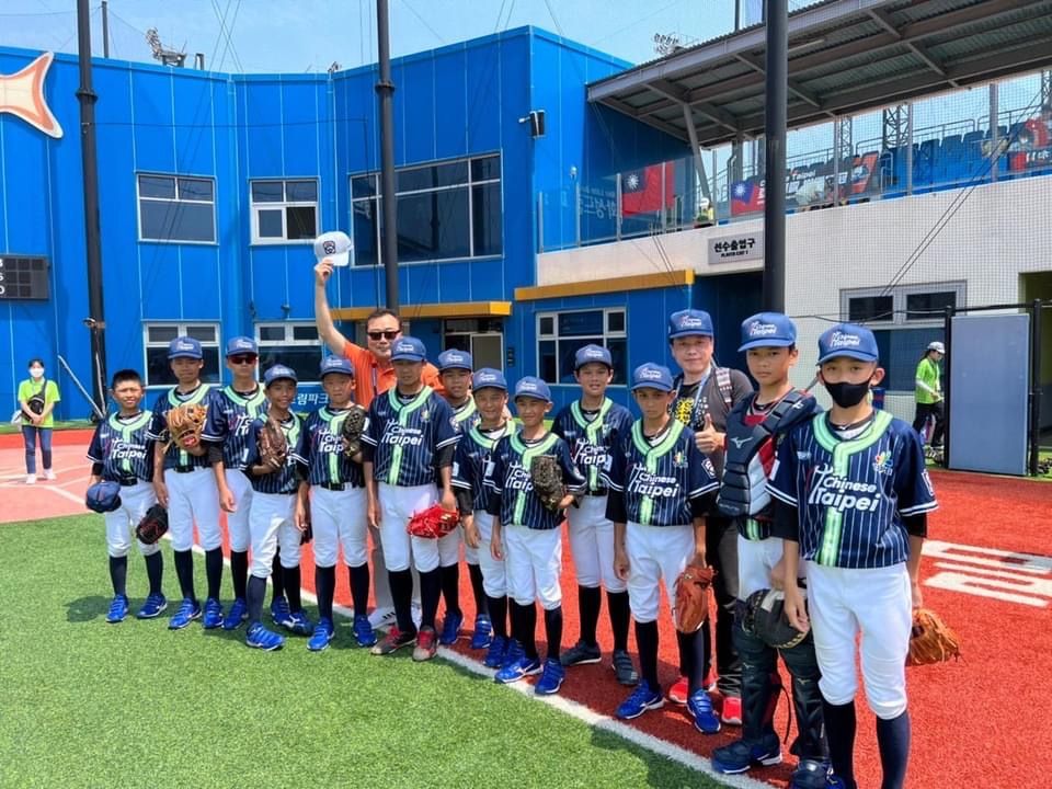 ▲台北市福林國小少棒隊。（福林國小提供）