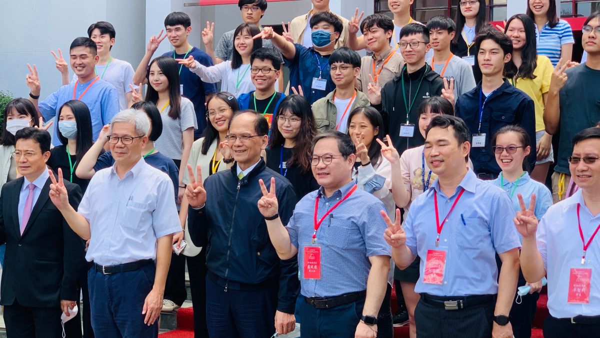 ▲「大專青年國會民主研習營」多年後復辦，立法院長游錫堃親自主持開訓典禮。（圖／記者顏幸如攝，2022.07.04）