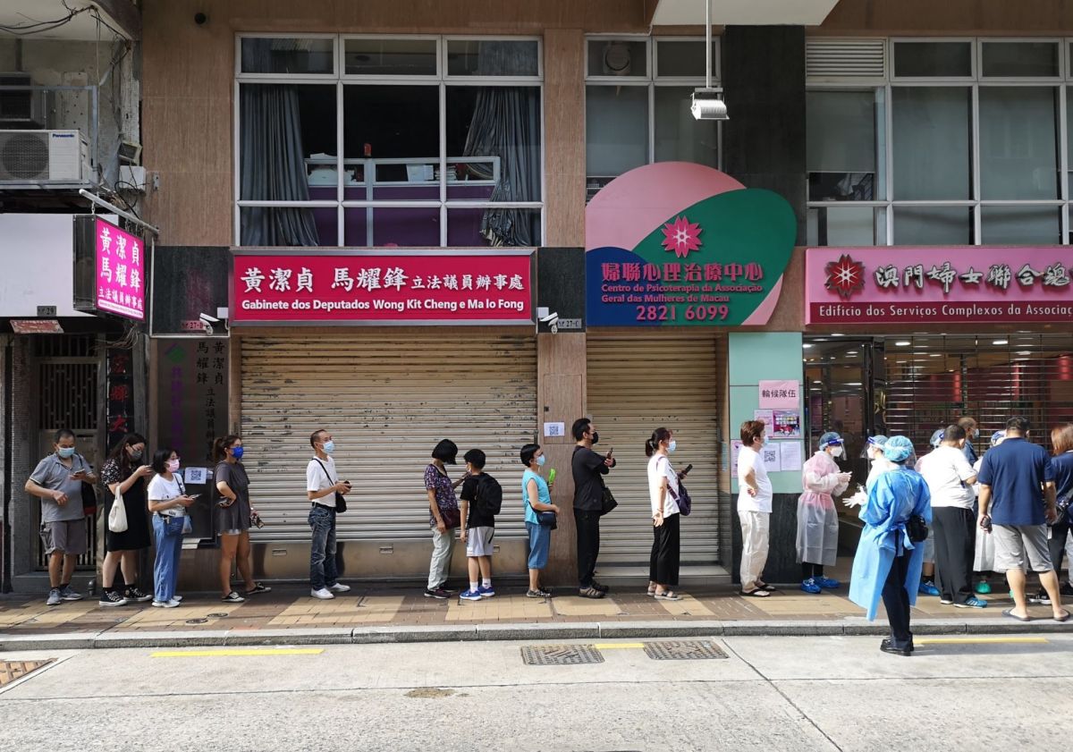 ▲澳門再就防疫鬆綁，明天起取消台灣等地入境者的集中隔離醫學觀察規定，改為居家隔離醫學觀察。資料照。（圖／翻攝自中通社）