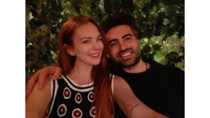 琳賽蘿涵 ▲琳賽蘿涵與男友修成正果。(圖/lindsaylohan IG)