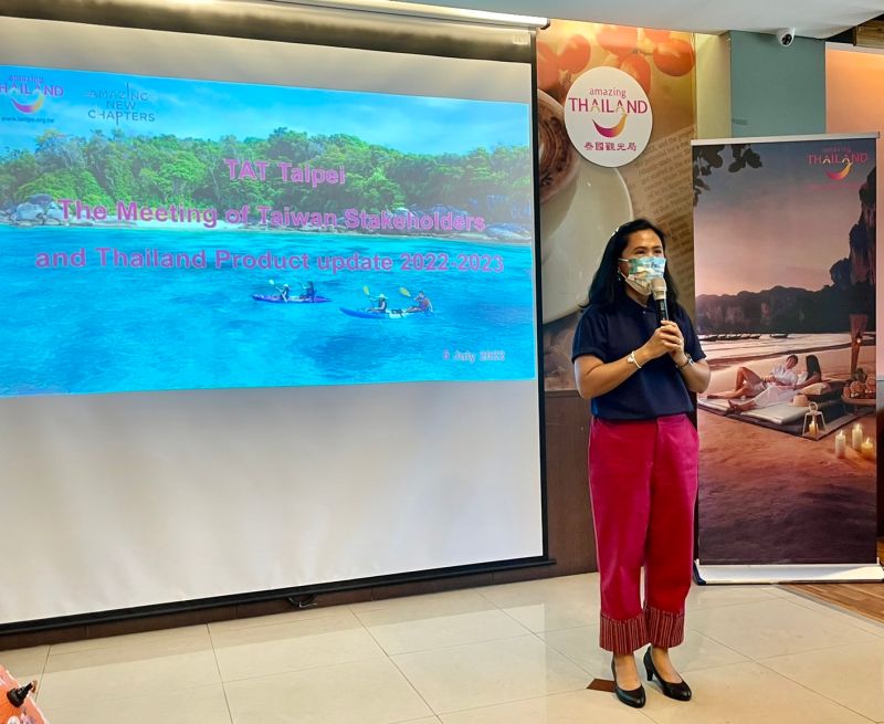 ▲泰觀局期盼旅行社在規劃行程時都能加入相關元素，用不同的視角讓泰國之旅更豐富和精彩。（圖／今日新聞記者攝於2022.07.05）