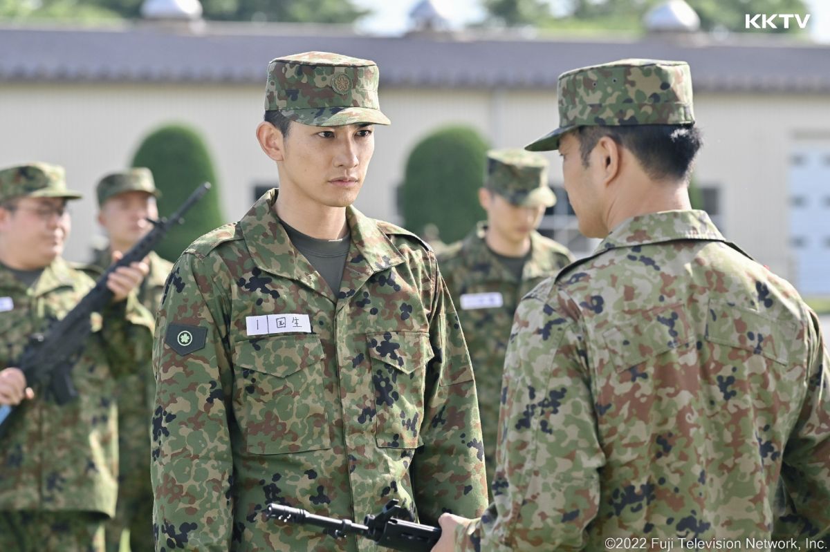 ▲町田啓太劇中是自衛官。（圖／KKTV）