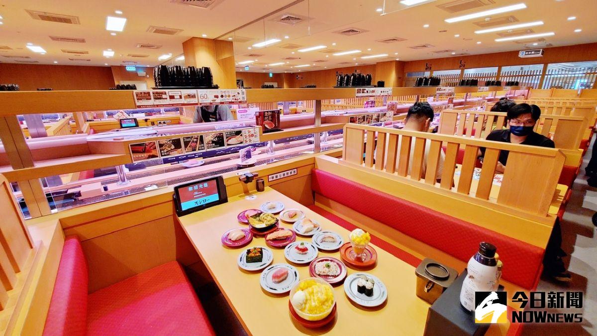 ▲「壽司郎」插旗高雄岡山，進駐甫開幕的岡山樂購廣場。（圖／記者陳美嘉攝，2022.07.04）