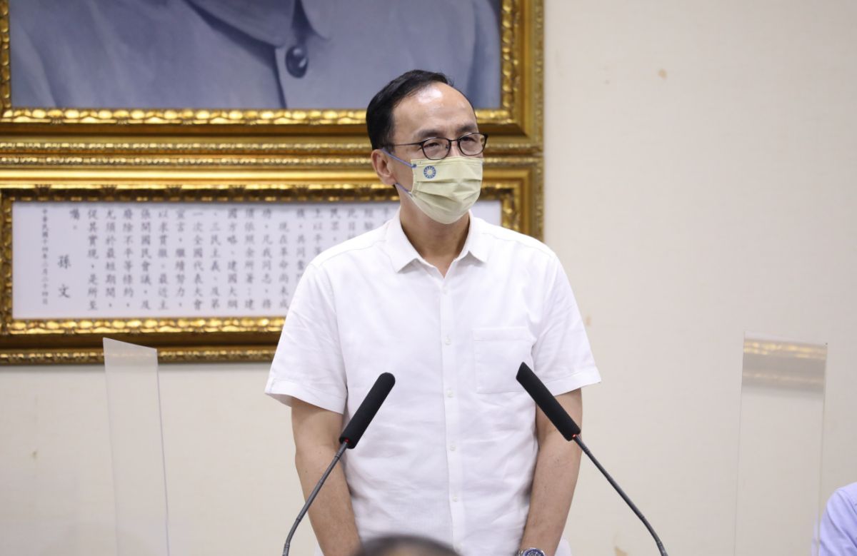 ▲國民黨主席朱立倫盼安倍晉三平安無事、順利脫險。（圖／資料照片）