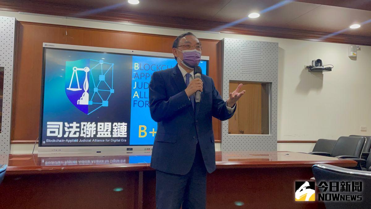 ▲法務部長蔡清祥。（圖／記者潘千詩攝，2022.07.06）