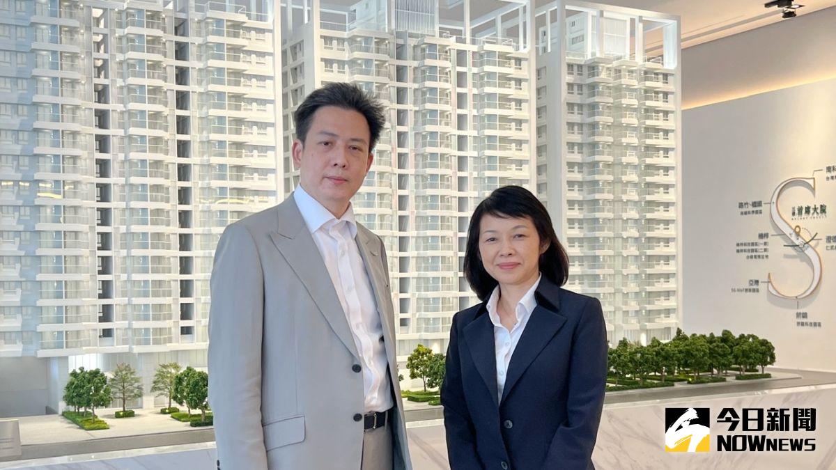 ▲三發地產看準仁武發展優勢，推出區域指標案「首席大院」。（圖／記者陳美嘉攝，2022.07.06）