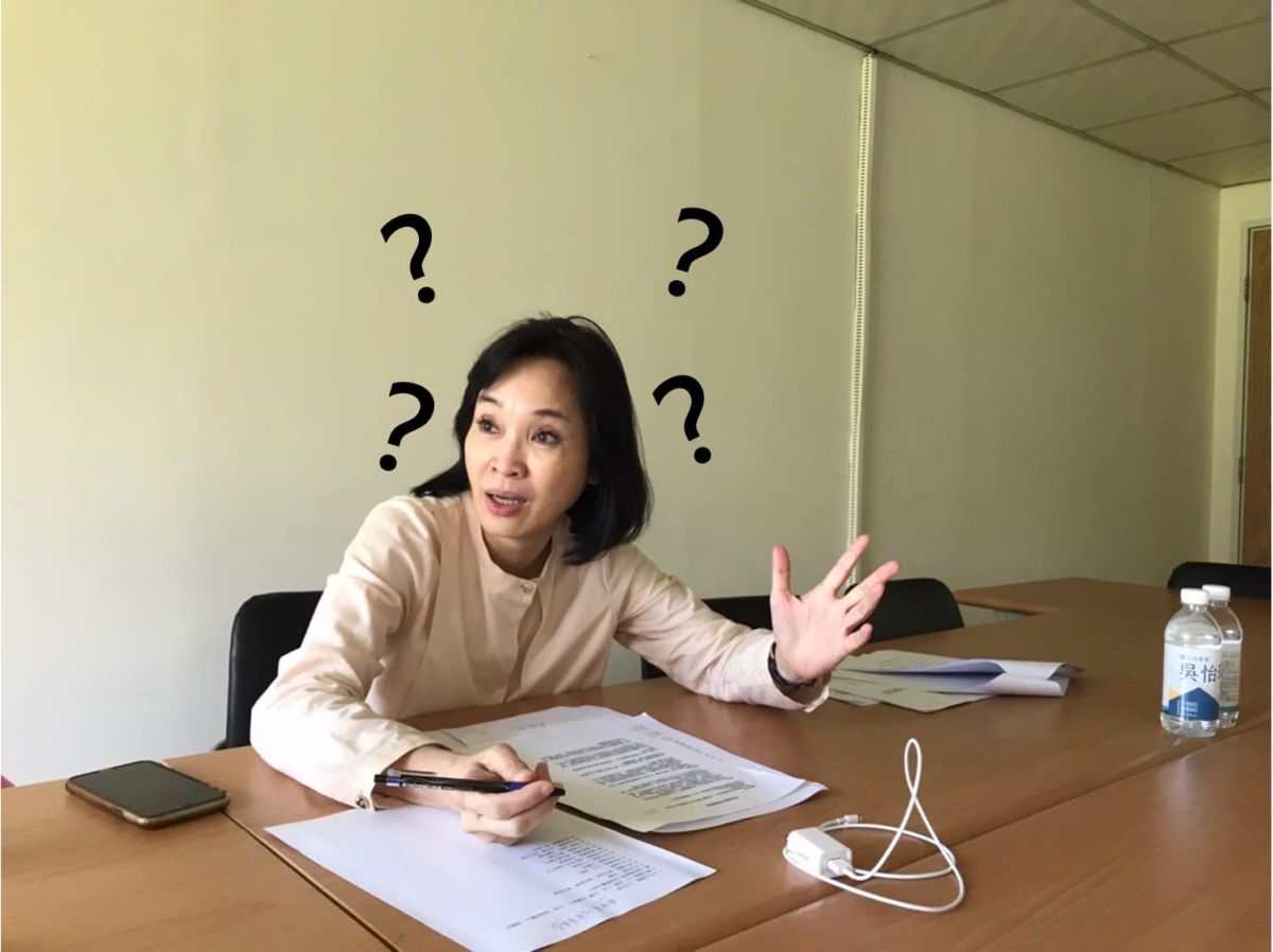 ▲國民黨高雄市長參選人柯志恩遷戶籍到高雄首日，就在國民黨市黨部遇到停電。（圖／翻攝自柯志恩臉書）