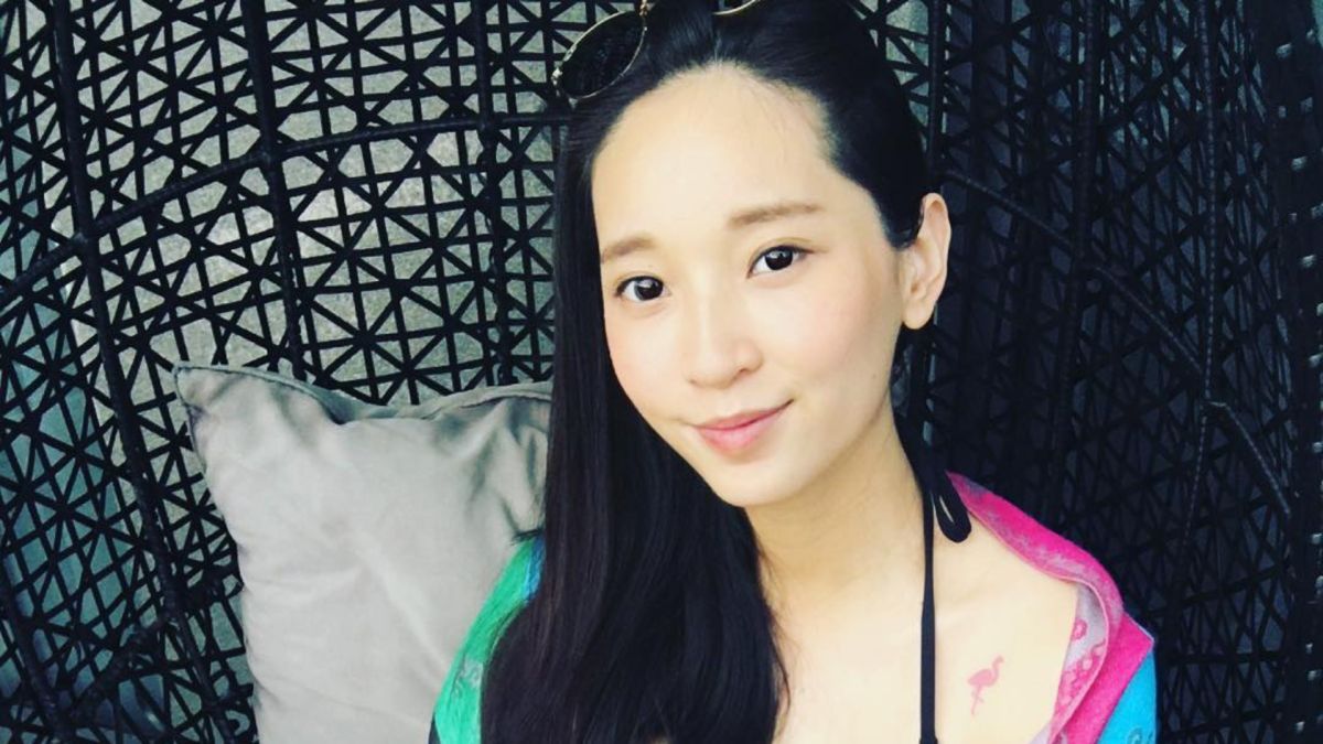 ▲張菲媳婦翁馨儀比基尼舊照曝光。（圖／翁馨儀IG）