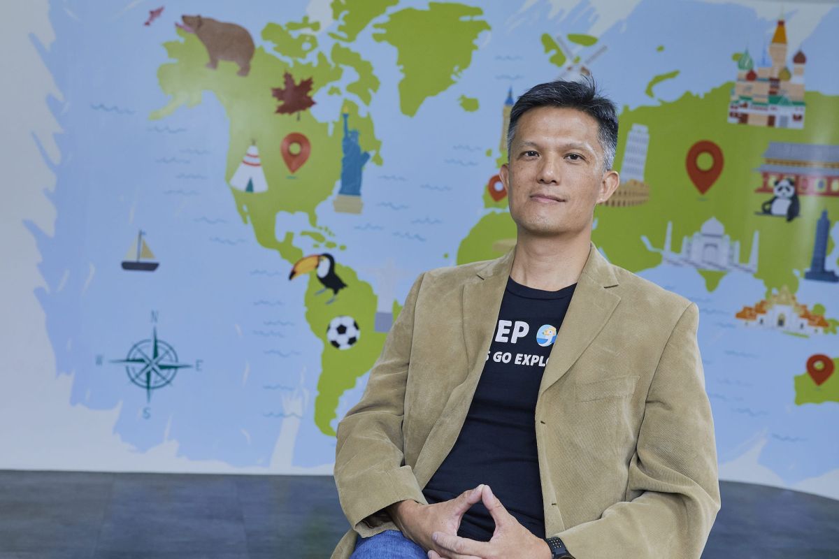 ▲AsiaYo在2022實行新一輪融資計畫，今（7）日宣布共募得1,250萬美元，也就是3.7億新台幣資金，投資人中包含業界領導性品牌。圖為AsiaYo執行長鄭兆剛。（圖／品牌提供）