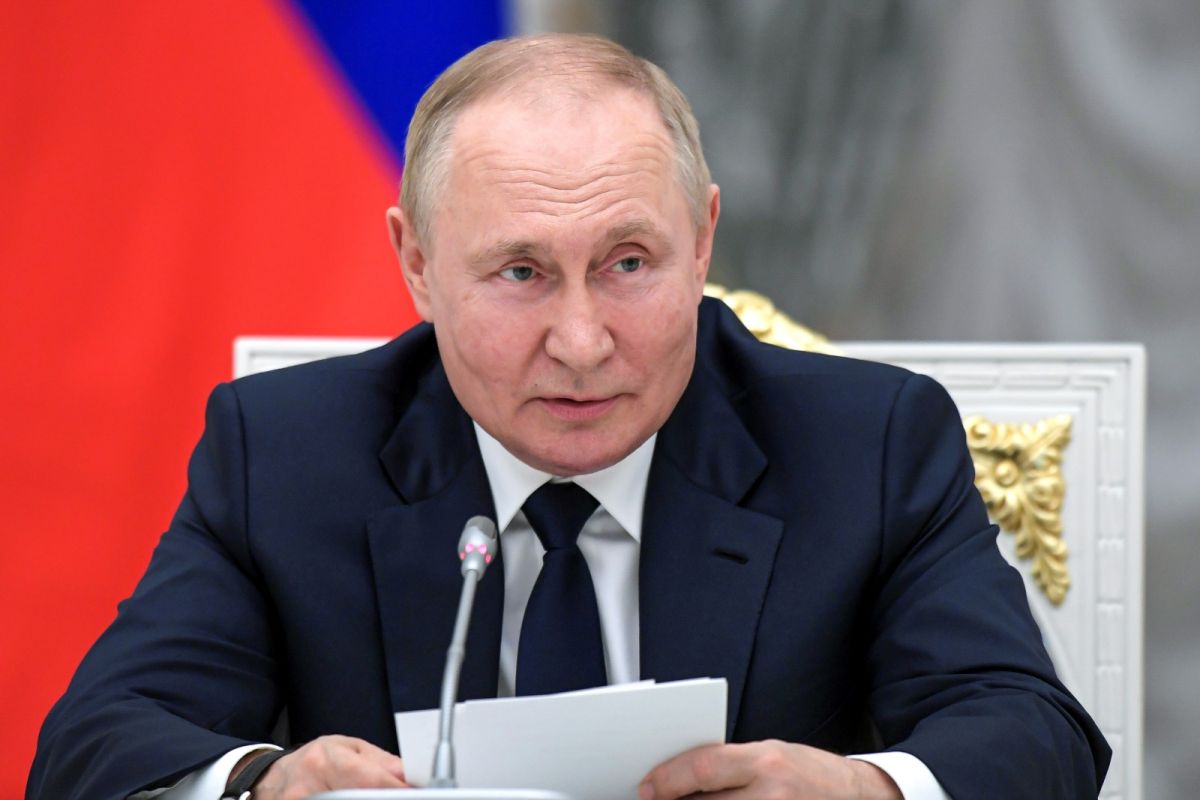 ▲俄羅斯總統蒲亭今發表全國談話，宣布即日起俄羅斯將「部分動員」徵召30萬人，誓言將盡一切努力解放頓巴斯地區。（圖／美聯社／達志影像）