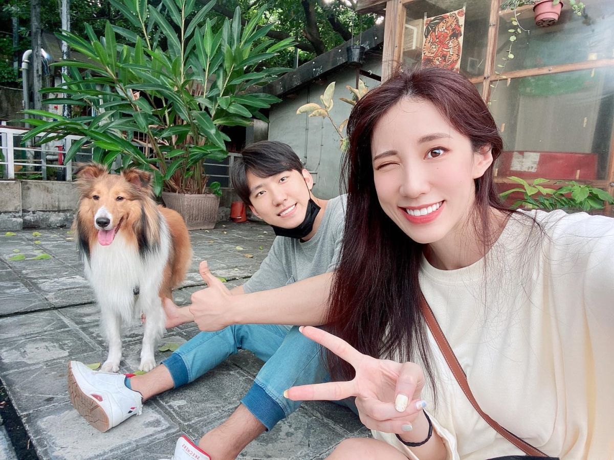 ▲黃喬歆（右）情斷不到一年，抓包揪前男友李振遠（左）返家過夜。（圖／黃喬歆臉書）