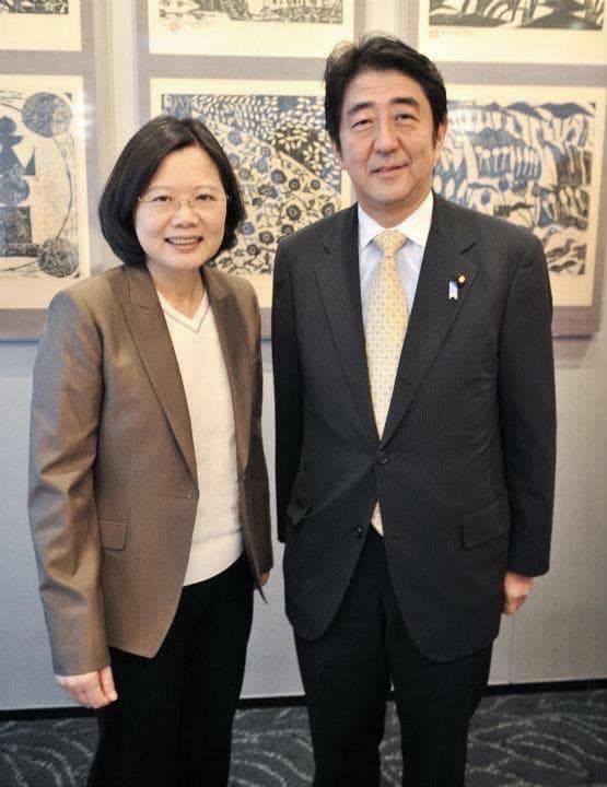 ▲蔡英文悼念安倍晉三(圖/翻攝自蔡英文臉書)