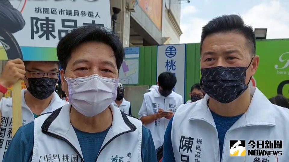 ▲林智堅身陷論文門風波，鄭寶清認為林有責任也有義務說清楚講明白，呼籲主管單位秉持學術良心盡速審議完成。（圖／記者李春台攝，2022.07.09）