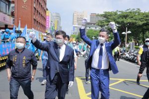 鄭文燦與林智堅 ▲鄭文燦與林智堅(圖/林智堅辦公室提供)
