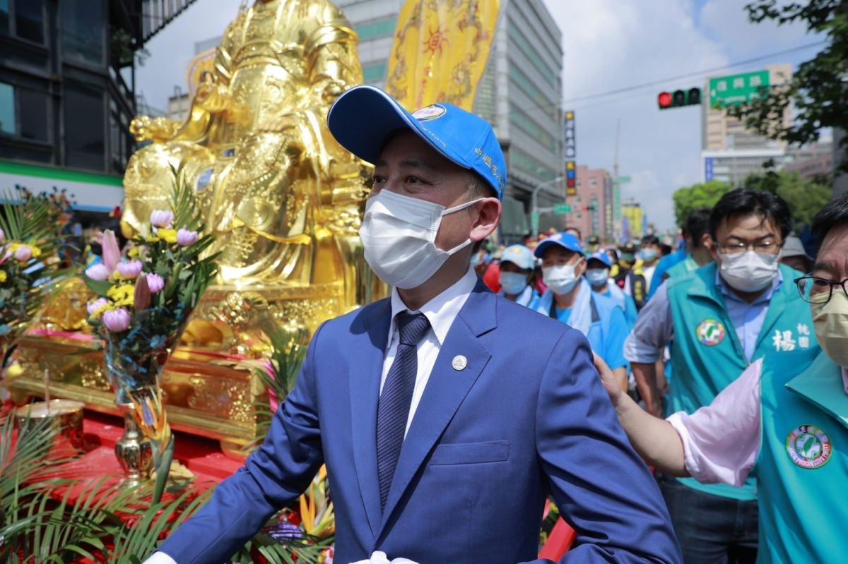 ▲林智堅今日正式展開桃園市長選舉行程。（圖／林智堅辦公室提供）