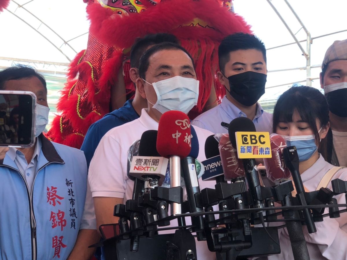 ▲新北市長侯友宜說，謝謝大家關心林口與五股交流道建設，最重要是趕快把工程做好。（圖／資料照片）