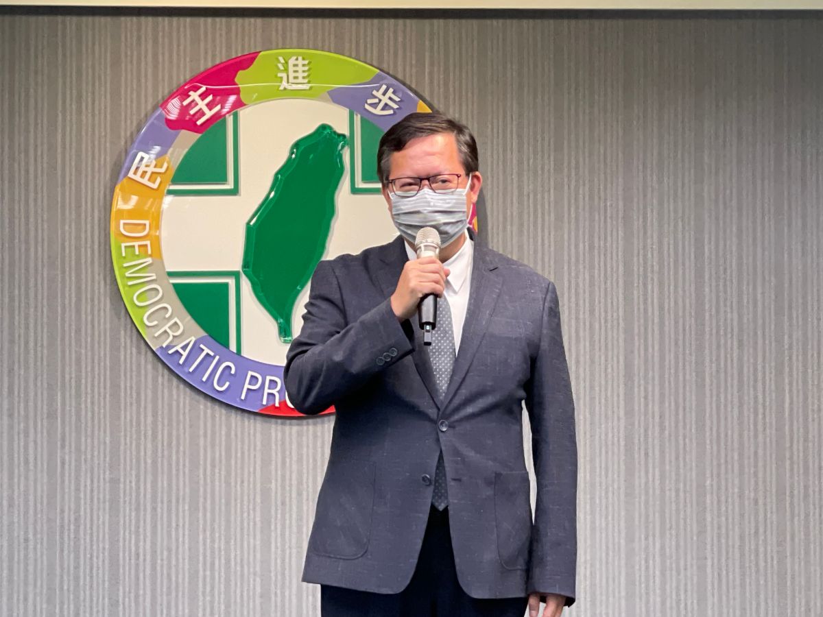 ▲對於徵召林佳龍參選新北市長，選對會成員的桃園市長鄭文燦表示，他沒有要害林佳龍。（圖／記者王敏旭攝，2022.07.10）