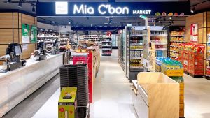 ▲漢神百貨全新開幕的「Mia C’bon頂級超市」。（圖／漢神百貨提供）