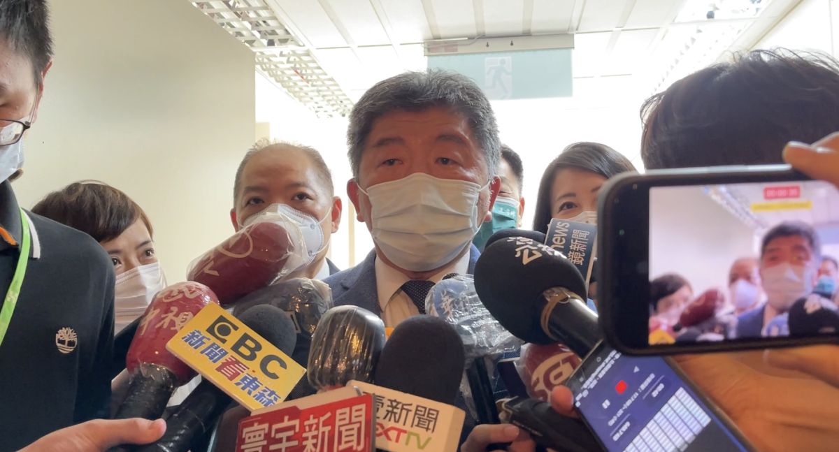 ▲陳時中指出，他的職務是沒有任期，其他人有自己的任期，到底有沒有落跑，要想清楚這問題。（圖／記者王敏旭攝，2022.07.11）