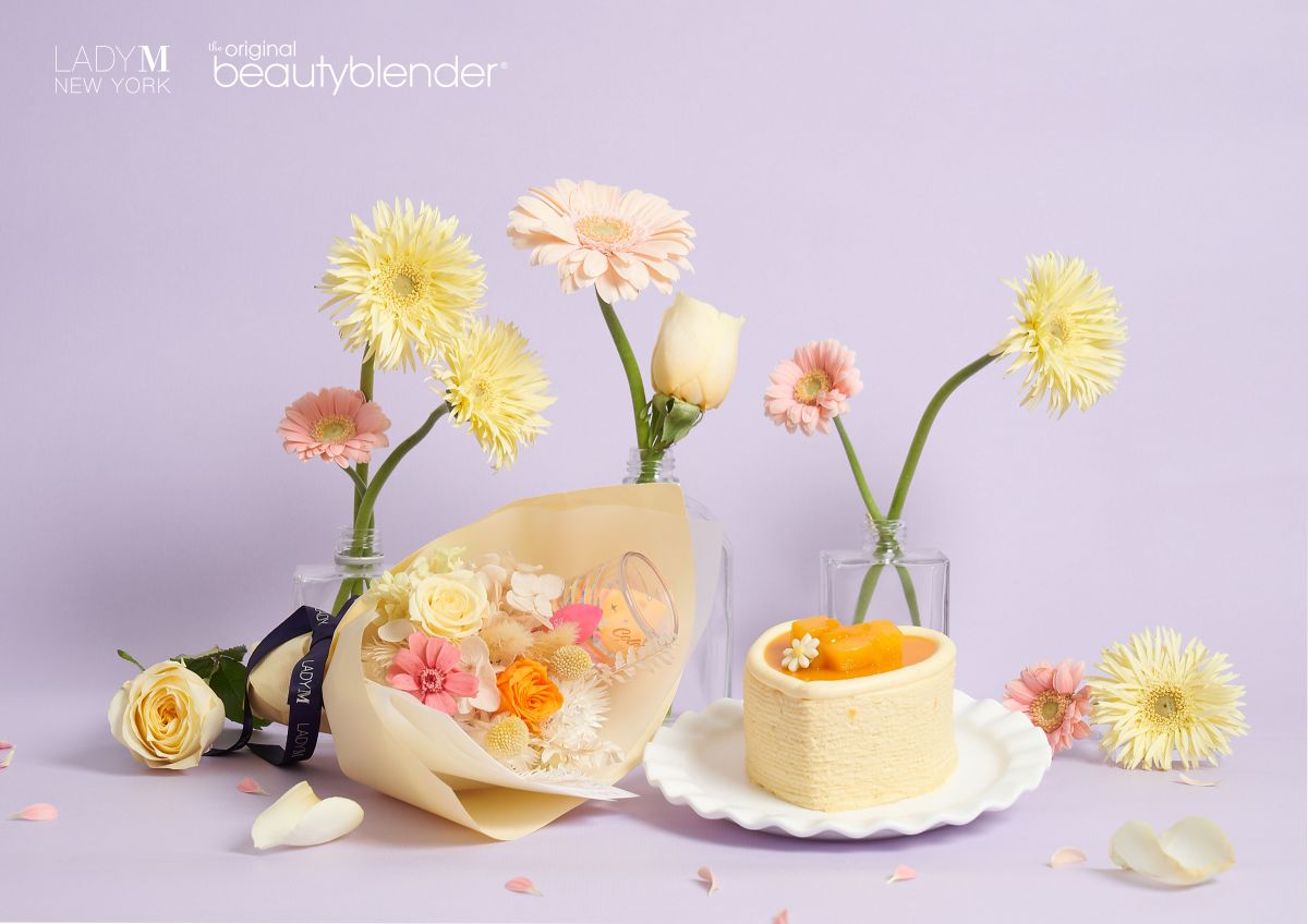 ▲LadyM聯手beautyblender，七夕為戀人獻上Summer Romance永恆戀夏組合。（圖／LadyM提供）