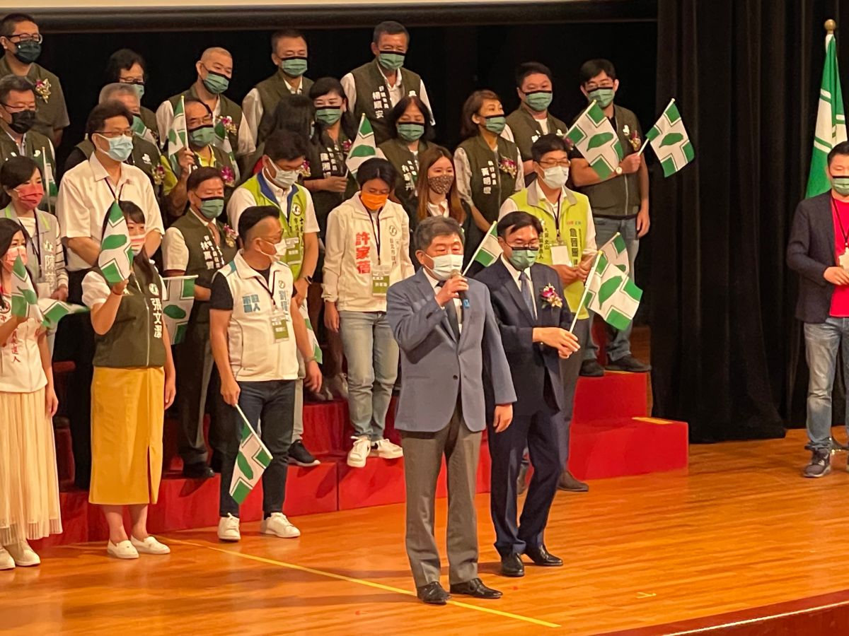 ▲衛福部長陳時中將代表民進黨參選台北市長。（圖／記者王敏旭攝，2022.07.11）