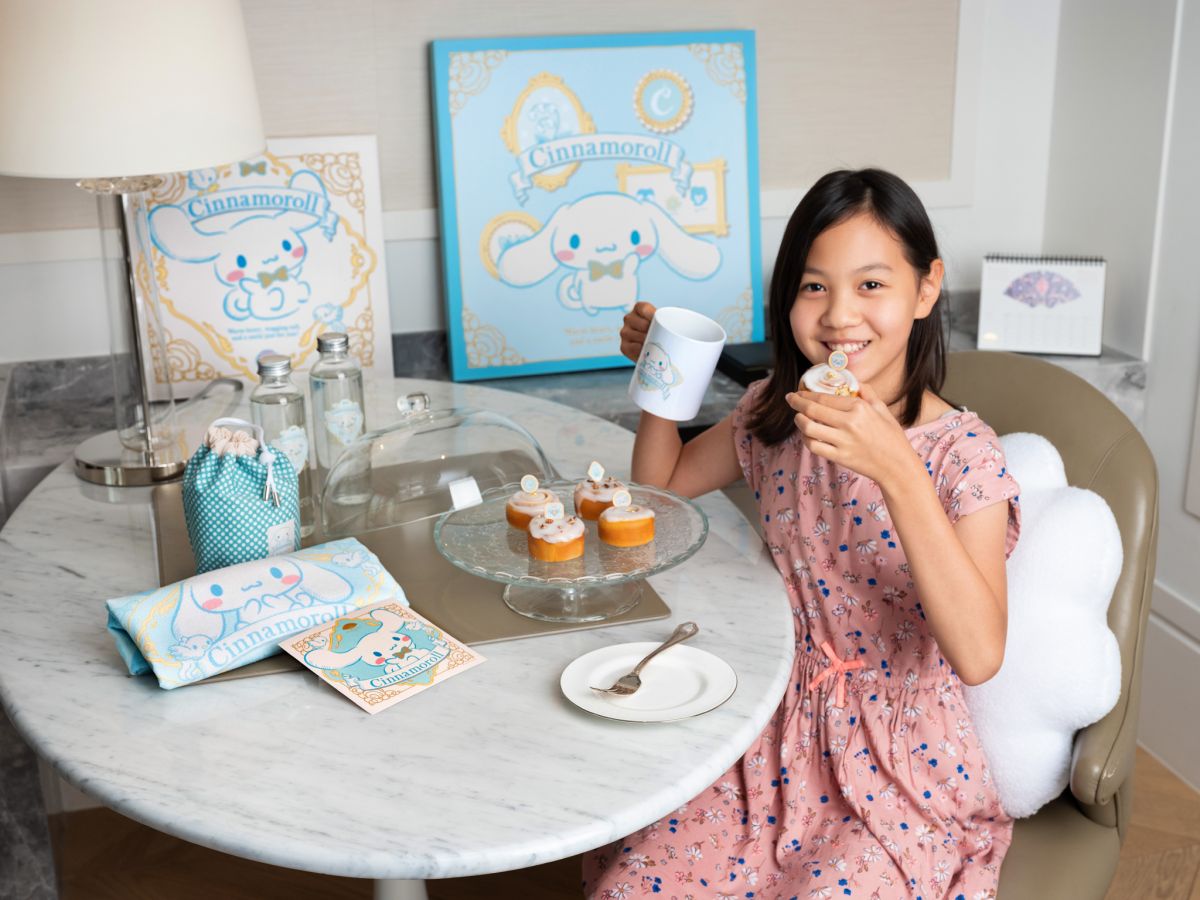 ▲入住大耳狗喜拿M.O.夏日假期」主題房，讓大小朋友完全沉浸在大耳狗喜拿超萌氛圍，享受歡樂度假時光。（圖／台北文華東方酒店）