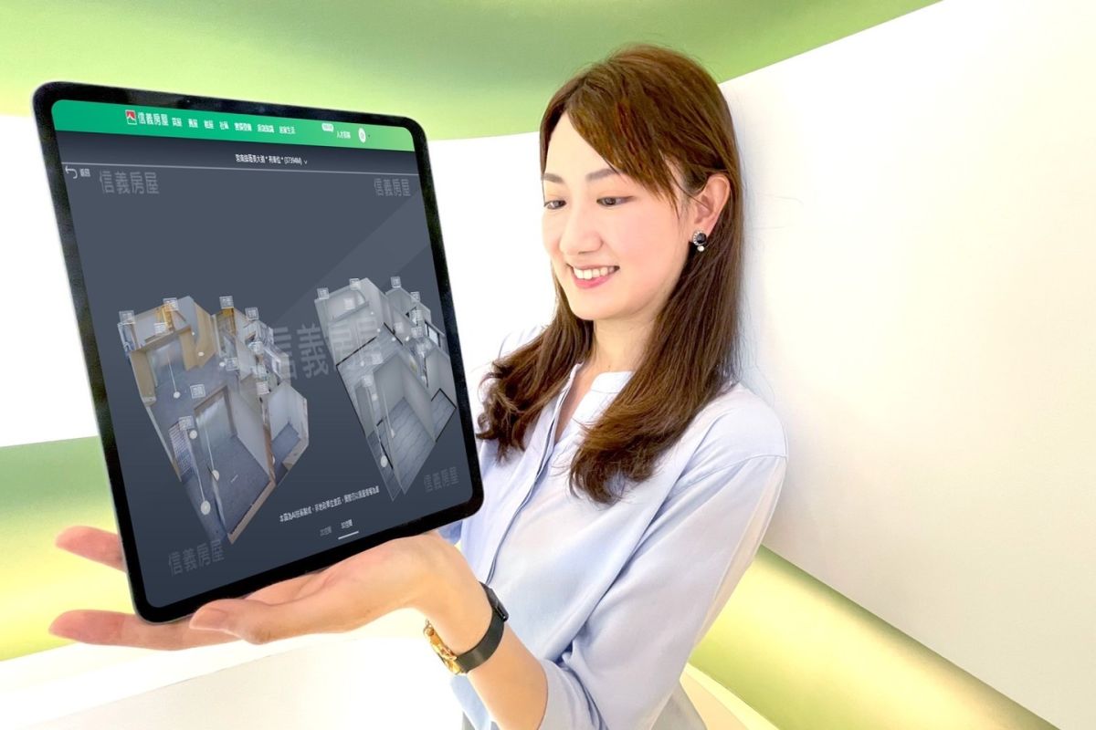 ▲信義房屋DiNDON智能賞屋提供720度環景、虛擬量尺、3D俯瞰等功能，是一般錄影所無法做到的。（圖／NOWnews資料照片）