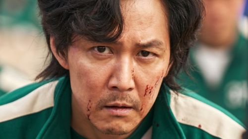 ▲以《魷魚遊戲》橫掃國際獎項的李政宰，再度提名艾美獎視帝。（圖／Netflix提供）