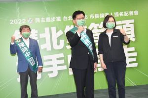 民進黨徵召陳時中、林佳龍出戰雙北。 ▲民進黨徵召陳時中、林佳龍出戰雙北。(圖/記者林調遜攝,2022.07.13)