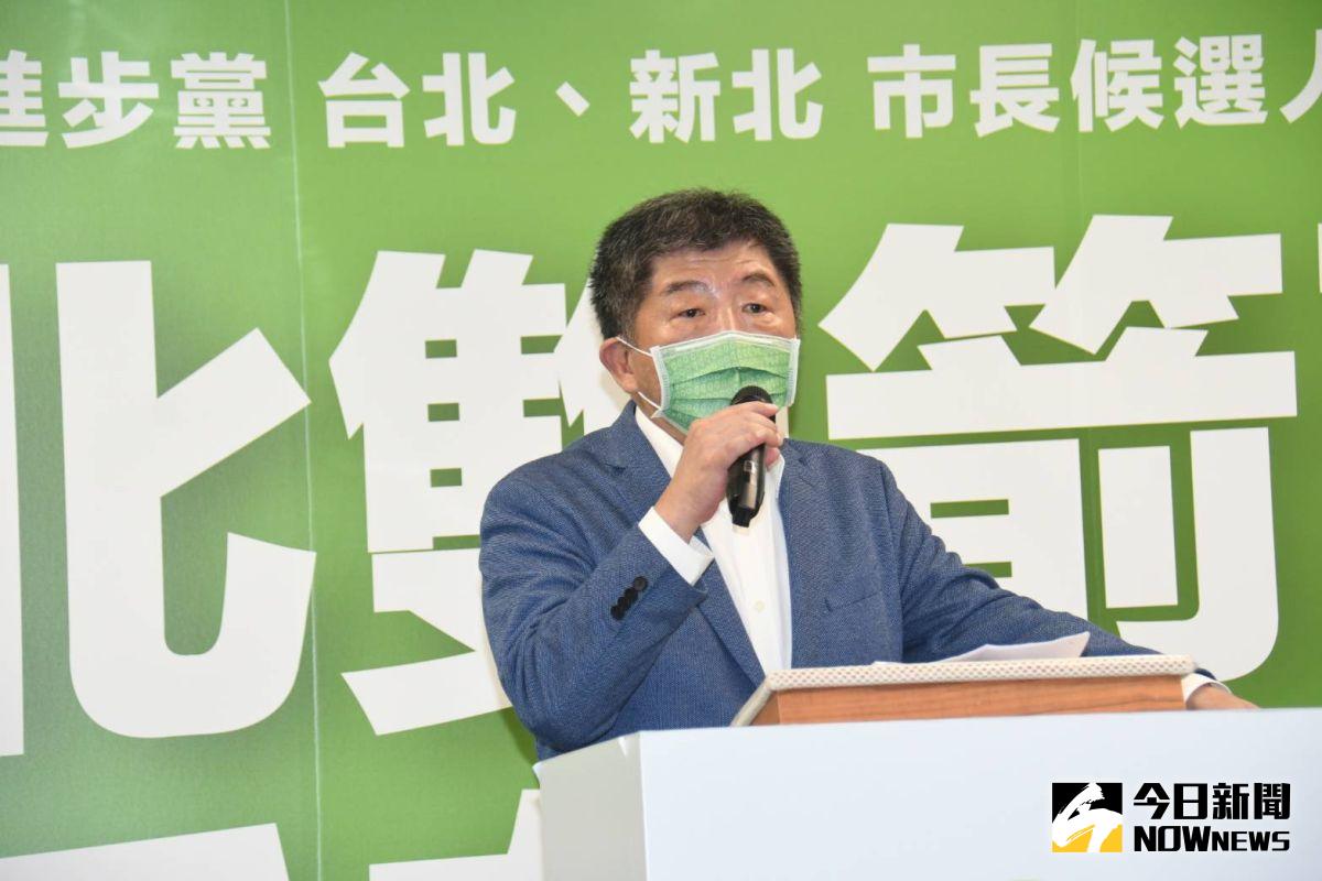 ▲陳時中表示，自己心疼台北市應該要有更好的發展，參選可以為這樣的不捨付出更多。（圖／記者林調遜攝，2022.07.13）