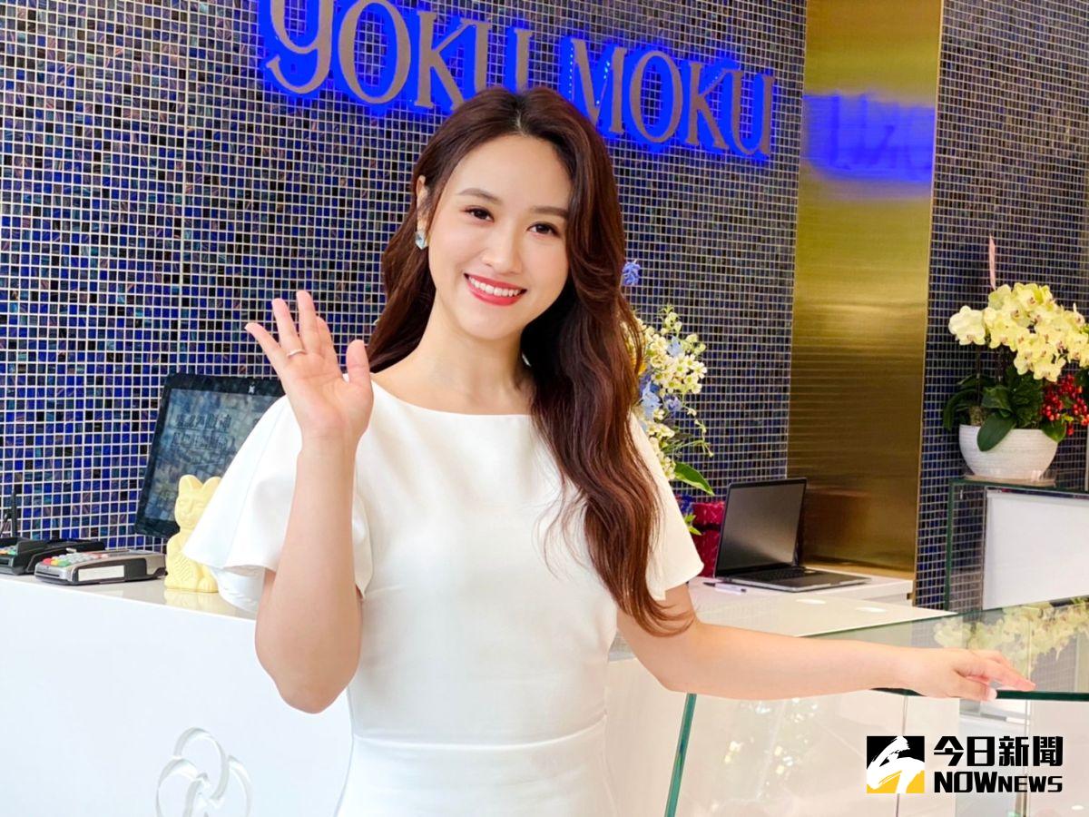 ▲吳姍儒公開卸妝過程。（圖／記者蕭涵云攝）